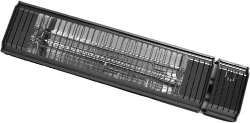 Miniatura 2 de Calentador de patio eléctrico infrarrojo SunWave de 1500 vatios, calentador de patio montado en la pared, calentador infrarrojo