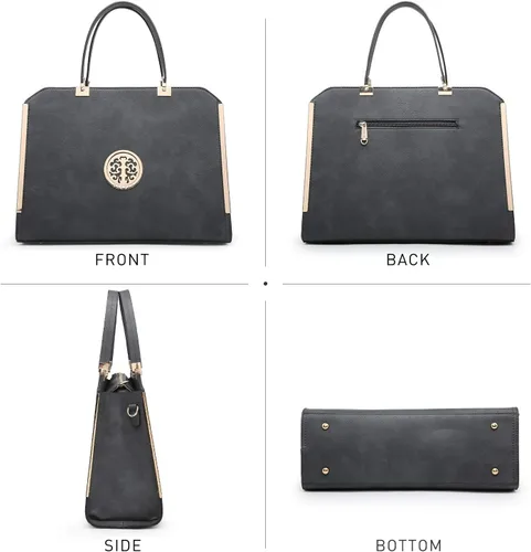 Miniatura 3 de Dasein Women Purses and Handbags Top Handle Satchel Bags Large Shoulder Work Bag Tote with Wallet