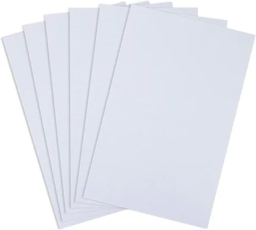 Miniatura 8 de Similane 6 piezas de tela de bordado Aida para punto de cruz, tela de punto de cruz, 14 unidades, color negro, fácil de usar, patrones de bordado