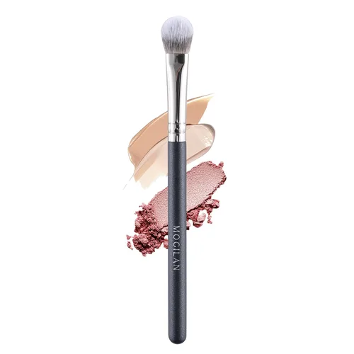 Brocha para corrector debajo del ojo, iluminadora, para mezclar maquillaje, para crema de ojos y corrector, cubre imperfecciones, círculos oscuros,