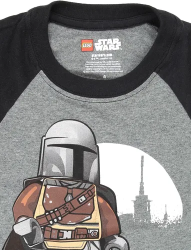 Miniatura 5 de LEGO Star Wars The Mandalorian - Camiseta de manga larga para niños