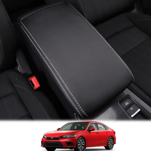 Miniatura 9 de Rifoda Funda para reposabrazos de consola central Civic de 11ª generación, adecuada para Honda Civic Sedan Hatchback LX EX EX-L Sport Touring 2022