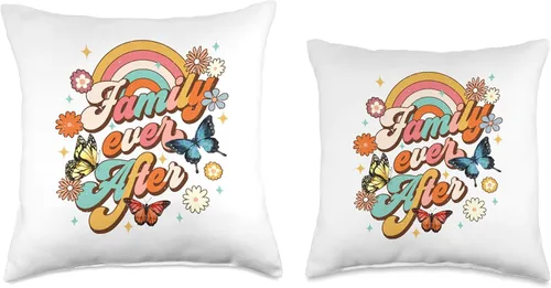 Miniatura 3 de Gotcha Day Foster Family Ever After Get Attached Adoption - Almohada de 16 x 16 pulgadas, multicolor