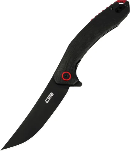 Miniatura 12 de CJRB - Cuchillo plegable Gobi (J1906), con hoja de acero en polvo AR-RPM9, mango G10, de bolsillo, para uso diario, azul Hoja AR-RPM9