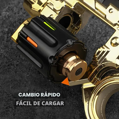 Miniatura 6 de Juguetes de Metal para Girar para Adultos Pistola: Fidget Spinner Juguetes de Girar Geniales para Hombres Anillo de Spinner para Alivio del Estrés