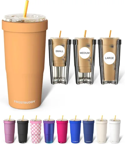 Miniatura 30 de Frost Buddy Togo Buddy 30oz Stainless Steel Vacuum Insulated Tumbler To Go Coffee Cup – Iced Coffee Sleeve, Travel Mug, Thermal Cup for Hot & Cold