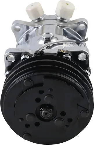 Miniatura 2 de Compresor universal del A/C con el compresor negro del cromo del SD 508 5H14 R134A del embrague 2PK