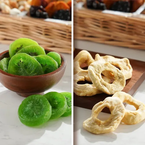 Miniatura 4 de Broadway Basketeers Cesta de regalo de frutas secas y frutos secos, bandeja de frutas secas y nueces de condolencia kosher prémium para familias