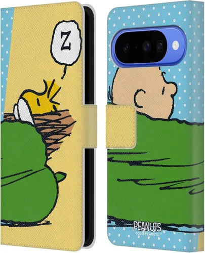 Miniatura 7 de Head Case Designs Officially Licensed Peanuts Snoopy & Woodstock 2 Halfs and Laughs Leather Wallet Case Compatible with Google Pixel 8 Snoopy