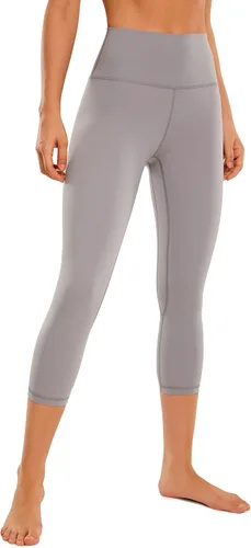 CRZ YOGA - Pantalones de yoga ajustados con cintura alta para mujer, con sensación de segunda piel, para yoga y entrenamiento, leggings estilo