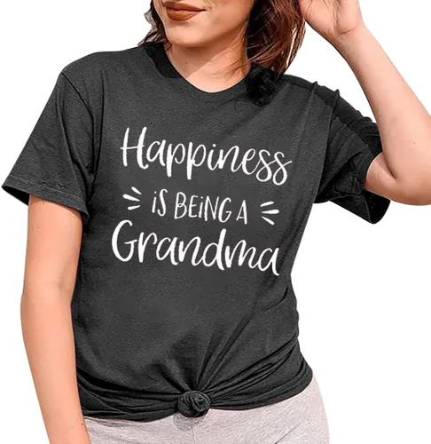 Miniatura 3 de Gigi - Camisetas para la abuela para mujer, camisetas de regalo gigi, camisetas de manga corta con gráficos casuales Mimi