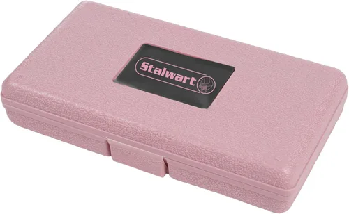 Miniatura 4 de Caja de seguridad digital para objetos de valor; caja de bloqueo de acero compacta con teclado de combinación electrónico, color gris Rosa