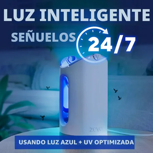 Miniatura 3 de Zevo MAX - Atrapa insectos y trampa para moscas para interiores, trampa de insectos voladores para mosquitos, moscas domésticas y de la fruta, uso