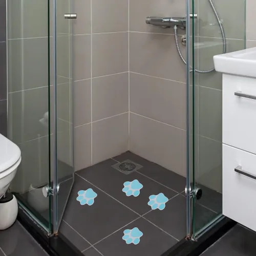 Miniatura 4 de Alipis Paquete de 10 calcomanías antideslizantes para tina, autoadhesivas, antideslizantes, para baño, cocina, escaleras, suelo, seguridad y uso