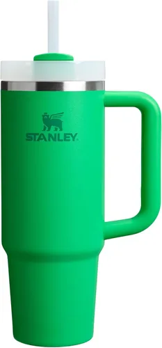 Miniatura 157 de Stanley Quencher H2.0 - Vaso de acero inoxidable con asa, pajilla y tapa FlowState giratoria de 3 posiciones; aislamiento térmico, sin BPA; apto