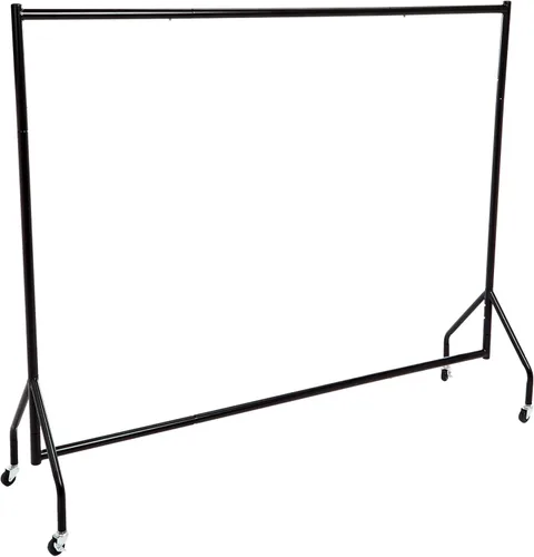 Miniatura 9 de Amazon Basics Perchero enrollable resistente, para ropa colgante, organizador y almacenamiento, 1,21 x 1,52 m - Negro