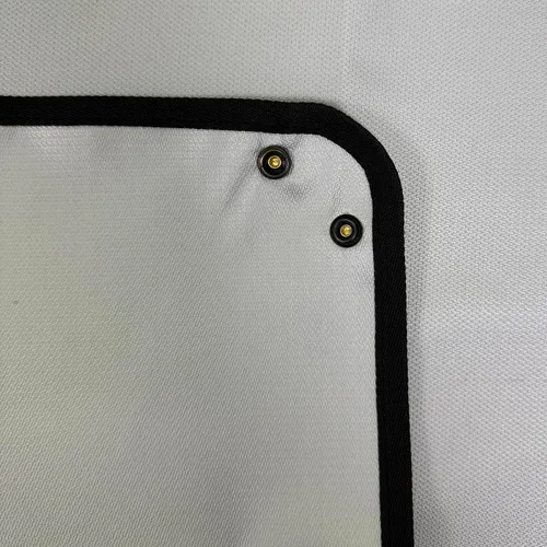Miniatura 8 de POMOLY Estufa Ember Mat - Alfombrilla para hoguera, protector de huellas de tienda de campaña caliente, estufa de leña, alfombrilla ignífuga