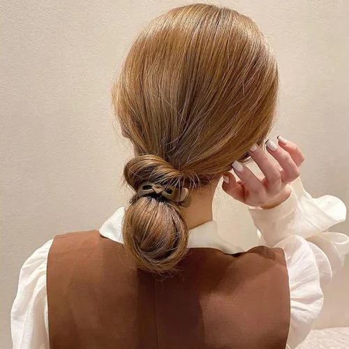 Miniatura 7 de 8 pinzas para el cabello con hebilla de cola de caballo mate grande, clip de garra de cola de caballo alta, accesorios antideslizantes