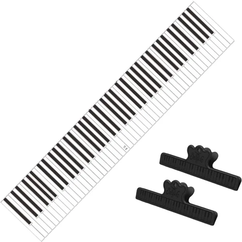 Teclado de 88 teclas, tabla de notas de piano, teclado de piano, guía de práctica de simulación de dedos, guía de práctica de ayuda para la