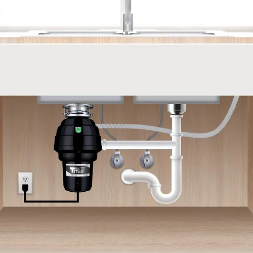 Miniatura 6 de Titan T-1060 Eliminador de desperdicios de alimentos de 1¼ HP de alta calidad