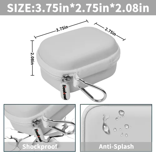 Miniatura 5 de BOOBOWL Funda de carga portátil compatible con Iwalk/para Feob/para Charmast/para Amelema/para LanLuk/para Anker Nano cargador portátil, mini bolsa