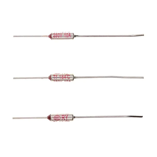 Miniatura 43 de Fusible térmico de temperatura metálica RY65 149.0 °F 149 ℉ 10A 250V 10 piezas