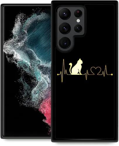 Miniatura 19 de ZHEGAILIAN Funda compatible con Samsung Galaxy S22 Ultra, antideslizante, de poliuretano termoplástico suave, a prueba de golpes, compatible