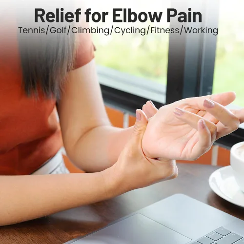 Miniatura 8 de Inspack Barra de terapia de codo de tenis flexible, tratamiento Flexbar, entrenador de fuerza de agarre, Therabars Flex Bars Tendinitis física