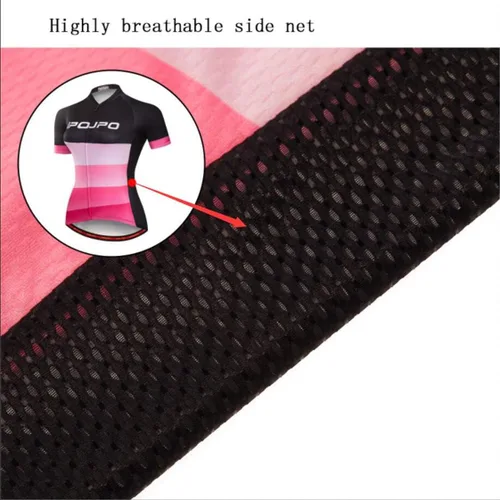 Miniatura 9 de Maillot de ciclismo para mujer, camiseta de manga corta para bicicleta de montaña