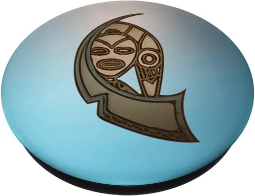 Miniatura 2 de Atabey Taina Godess. Taino Simbol Puerto Rico Boricua PopSockets intercambiables PopGrip