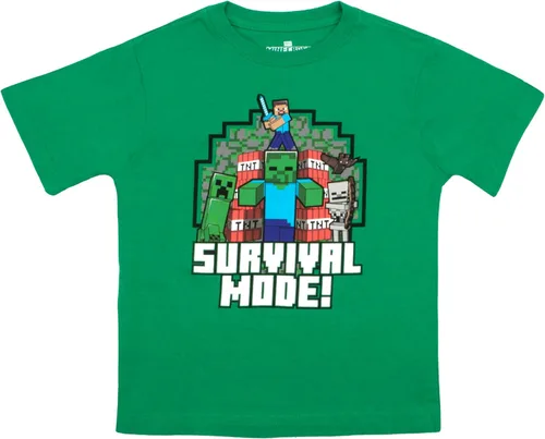 Miniatura 4 de Minecraft Boys Short Sleeve Regular Fit