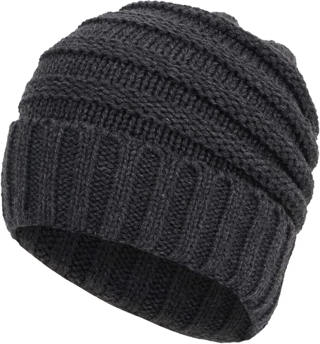 Simplicity Gorro de invierno cálido unisex grueso y suave