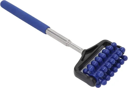 Miniatura 9 de YUYTE Masajeador telescópico Rodillo de espalda ajustable para masaje con brazo trasero ajustable para hombres y mujeres [azul marino]