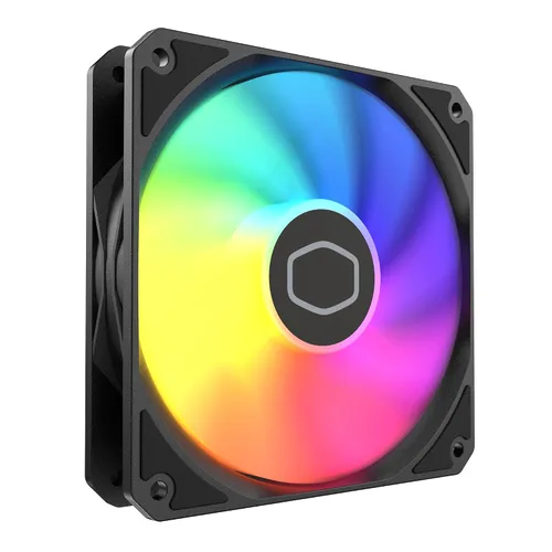 Cooler Master MF120 Lite - Ventilador de carcasa de PC de 4.724 in | Enfriador de líquido | Enfriador de aire, iluminación aRGB, PWM dinámico de