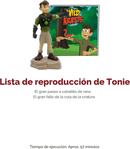 Miniatura 5 de Tonies Wild Kratts: Figura de juguete de audio Chris
