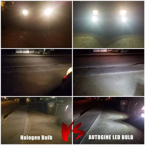 Miniatura 6 de AUTOGINE Bombillas LED antiniebla H10 9145 9140 9045 9155 extremadamente brillantes para luces antiniebla DRL o antiniebla, aprobadas por DOT, 6000K