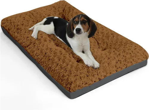 Miniatura 13 de POCBLUE Cama Extra Grande para Perro, Alfombrilla de Felpa XXL Lavable para Jaula/Cages, Cama Antideslizante para Mascotas para Uso
