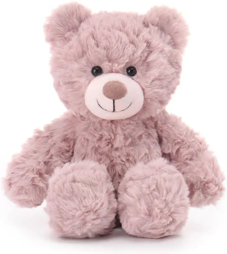 Miniatura 19 de Apricot Lamb Oso de flores gris ceniza para niños, juguetes de peluche suaves y lindos para bebés niñas y niños, 8 pulgadas