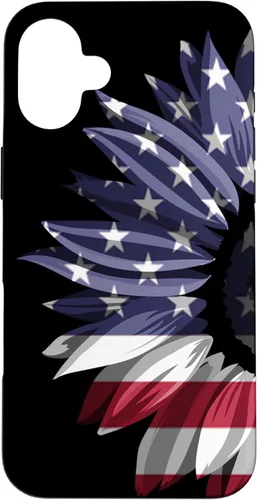 Miniatura 23 de Sunflower American Flag Patriotic for Men and Women Case for iPhone 17