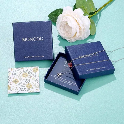 Miniatura 7 de MONOOC - Collares con inicial minúscula para mujeres y niñas, chapado en oro de 14 quilates, minimalista personalizado con nombre con monograma