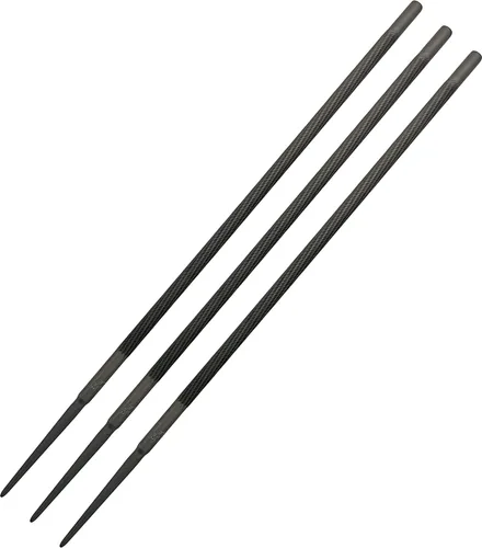 Miniatura 4 de FORESTER Limas redondas de motosierra de 8 pulgadas (paquete de 3) – Afilador de hoja de motosierra redondo de 8 pulgadas – Herramienta de afilador