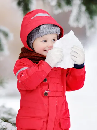 Miniatura 11 de Boao 6 pares de guantes para niños, dedos completos, guantes de punto para niños pequeños, guantes cálidos de invierno para niños y niñas
