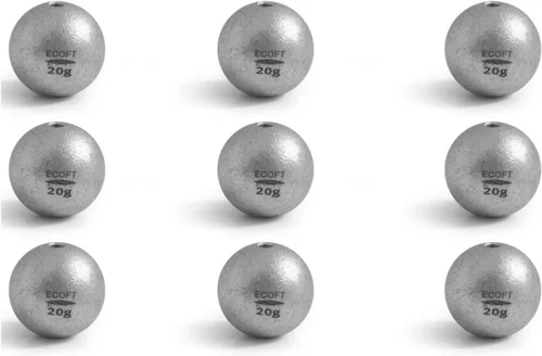 Miniatura 11 de Fregaderos de pesca sin plomo y pesos recubiertos de huevos, plomos de cañón, varios tamaños, 0.35 oz-7.05 oz en bolsa y pesos de pesca, plomos
