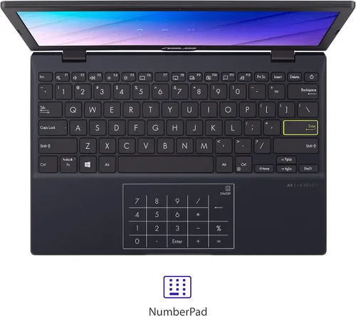Miniatura 3 de ASUS Notebook E210 11.6” Ultra Thin, Procesador Intel Celeron N4020, 4GB de RAM, 64GB de almacenamiento eMMC, Windows 10 Home en Modo S con un año