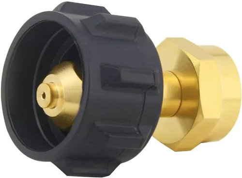 Miniatura 6 de Joywayus QCC1 - Válvula reguladora de tanque de 1 libra, adaptador de recarga de propano para exteriores, kit de barbacoa para exteriores, se adapta