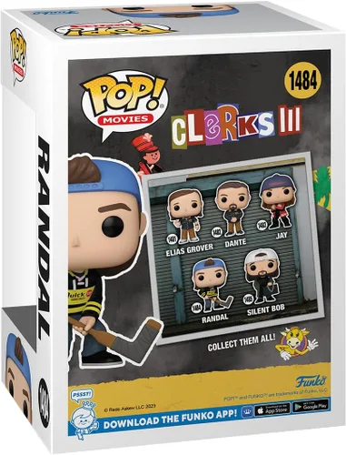 Miniatura 3 de Funko Pop! Movies: Clerks 3 - Randal - Figura de vinilo coleccionable - Idea de regalo - Producto oficial - para niños y adultos - Fans de películas