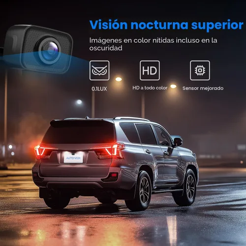 Miniatura 5 de AUTO-VOX CS-2 Cámara de respaldo inalámbrica con monitor de auto de 4.3", Sistema de cámara de respaldo de señal digital estable de fácil