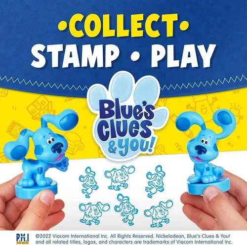 Miniatura 8 de P.M.I. Sellos de Blue's Clues para Niños 5 Sellos de Juguetes de Blue's Clues en 1 Paquete Colecciona Todos los 12 Juguetes de Blue's Clues