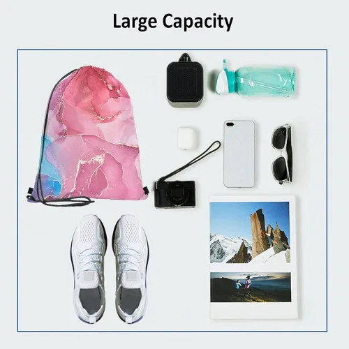 Miniatura 3 de Notas musicales Bolsas con cordón Mochila Bolsa de gimnasio Bolsa con cordón, Multi-a153, Mochilas de viaje