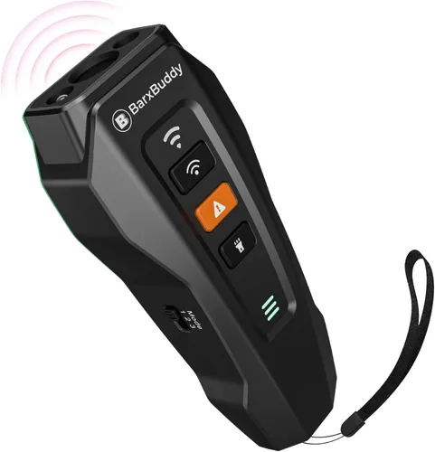 BarxBuddy 2ª Generación Dispositivos Disuasorios de Ladridos de Perro | Ultrasónico de Largo Alcance | Alternativa al Collar Antiladridos | Verde